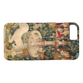 ユニコーンのタペストリーが伝説の神話を見つけた Case-Mate iPhoneケース (裏面(横))