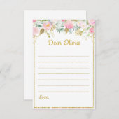 ユニコーンのテーマのタイムカプセルのノート ノートカード (正面/裏面)