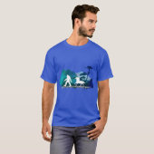 ユニコーンのデザインの女の子を信じて Tシャツ (正面フル)