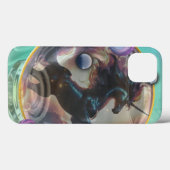 ユニコーンのバブル電話ケース Case-Mate iPhoneケース (裏面 (横))