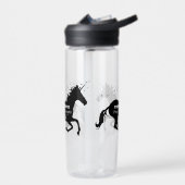 ユニコーンのパワー偽の数式おもしろい ウォーターボトル (左面)