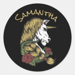 ユニコーンのパーティーで魔法を ラウンドシール