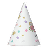 ユニコーンのパーティーの帽子 パーティーハット (左)