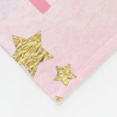 ユニコーンのフリースのBanketの人魚の魔法の女の子のピンク フリースブランケット (角)