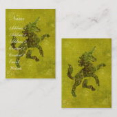 ユニコーンのフレスコ画 名刺 (正面/裏面)