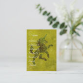 ユニコーンのフレスコ画 名刺 (スタンド正面)