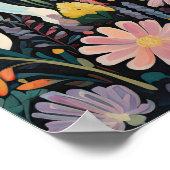 ユニコーンのフローラ信じスマジカルなキッズルームポスター ポスター (角)