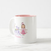 ユニコーンのプリンセス ツートーンマグカップ (正面左)