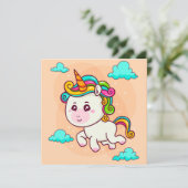 ユニコーンのホリデーカード シーズンカード (スタンド正面)