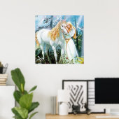 ユニコーンのポスター ポスター (ホームオフィス)