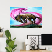 ユニコーンのポスター ポスター (ホームオフィス)