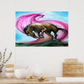 ユニコーンのポスター ポスター (キッチン)