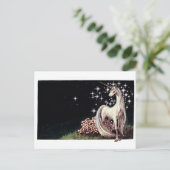 ユニコーンのポストカード ポストカード (スタンド正面)