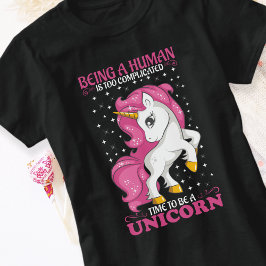 ユニコーンの人生の選択 Tシャツ