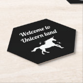 ユニコーンの土地 ペーパーコースター (アングル)