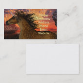 ユニコーンの夕日 名刺 (正面/裏面)