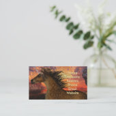 ユニコーンの夕日 名刺 (スタンド正面)