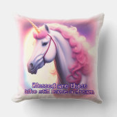 ユニコーンの夢 クッション (正面)