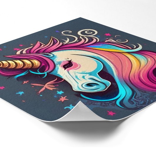 ユニコーンの夢 ポスター (角)