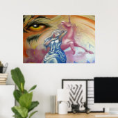 ユニコーンの夢 ポスター (ホームオフィス)