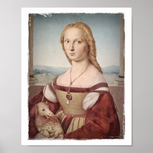 ユニコーンの女性 ポスター (正面)