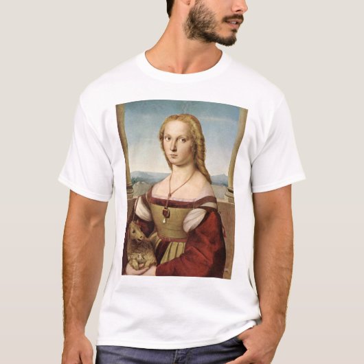 ユニコーンの女性 Tシャツ (正面)