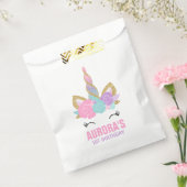 ユニコーンの好意バッグマジカルユニコーンパーティー フェイバーバッグ (封をした状態)