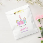 ユニコーンの好意バッグマジカルユニコーンパーティー フェイバーバッグ (封をした状態)