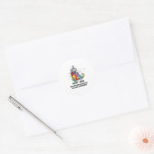 ユニコーンの子どもの分野でユニコーンのレックスである ラウンドシール (封筒)