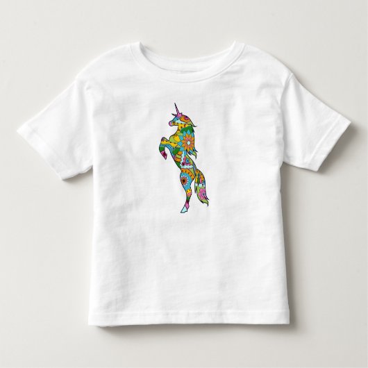 ユニコーンの子供 トドラーTシャツ (正面)