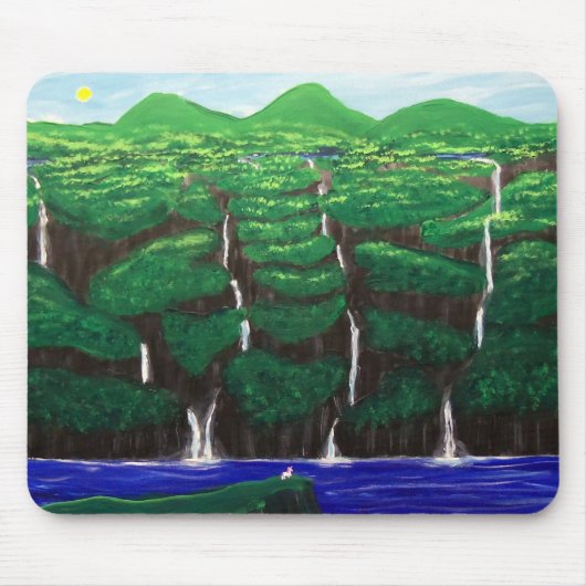 ユニコーンの崖 マウスパッド (正面)