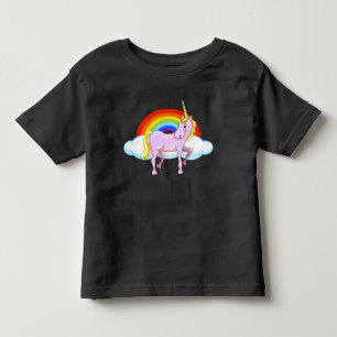 ユニコーンの幼児のフード付きスウェットシャツ トドラーTシャツ