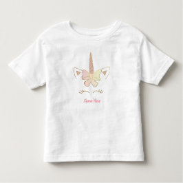 ユニコーンの幼児のワイシャツ トドラーTシャツ