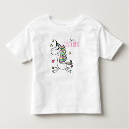 ユニコーンの幼児Tシャツである トドラーTシャツ