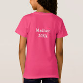 ユニコーンの幼稚園卒園&小学校入学 Tシャツ (裏面)