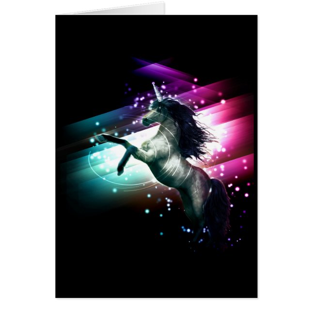 ユニコーンの恋人のギフトのユニコーンは魔法です (正面)