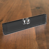 ユニコーンの愛人をたたく生体医学技おもしろい師 デスクネームプレート (側面)