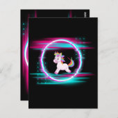 ユニコーンの愛 ポストカード (正面/裏面)