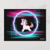 ユニコーンの愛 ポストカード (裏面)