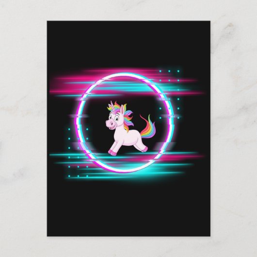 ユニコーンの愛 ポストカード (正面)