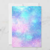 ユニコーンの招待状を記入 招待状 (裏面)