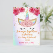 ユニコーンの招待状 招待状 (スタンド正面)