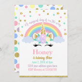 ユニコーンの招待状 招待状 (正面/裏面)