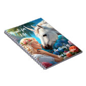 ユニコーンの日記にプリンセスを愛すること ノートブック (右側)