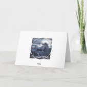 ユニコーンの月のバースデー・カード カード (裏面)