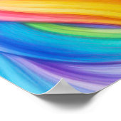 ユニコーンの服を着た少女 ポスター (角)