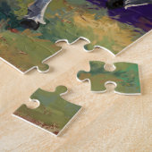 ユニコーンの林間の空地 ジグソーパズル (側面)