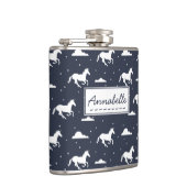 ユニコーンの真夜中の空パターン フラスク (右)