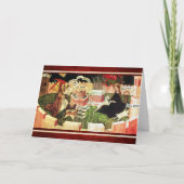 ユニコーンの神秘的な狩りとしての受胎告知 カード (正面)