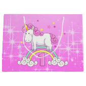 ユニコーンの第1誕生日 ラージペーパーバッグ (正面)